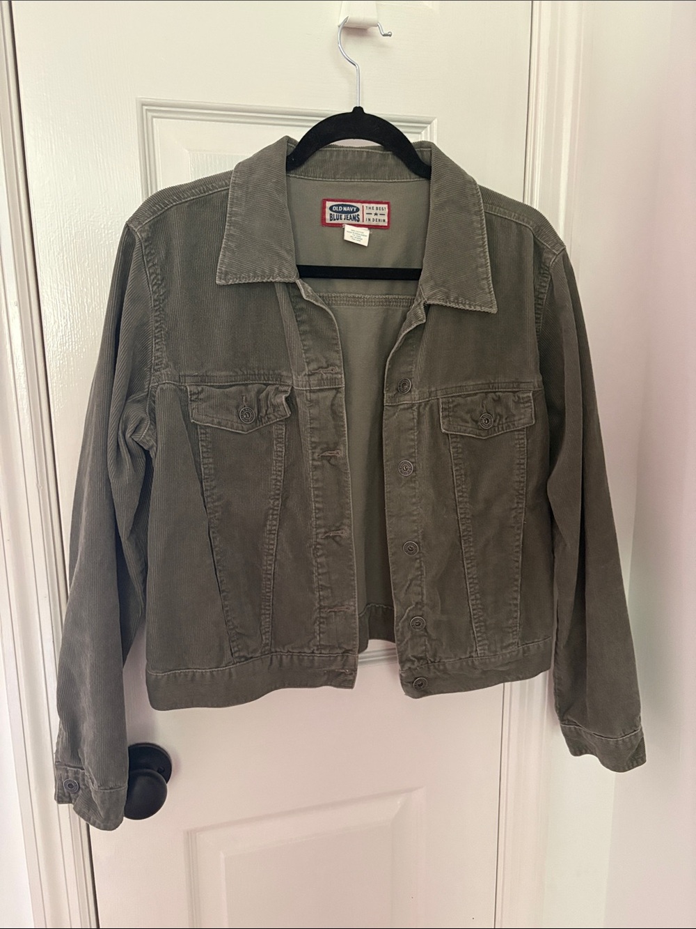 Old Navy Olive Green Corduroy Jacket